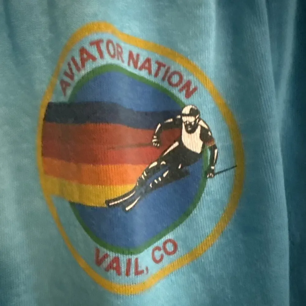Aviator Nation Light Blue Sweatpants - Picture 2 of 5